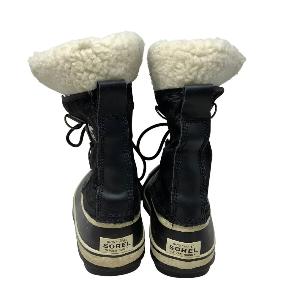 Sorel Tivoli II NL1495-011 Womens US 7 Black Waterproof Winter Snow Boots